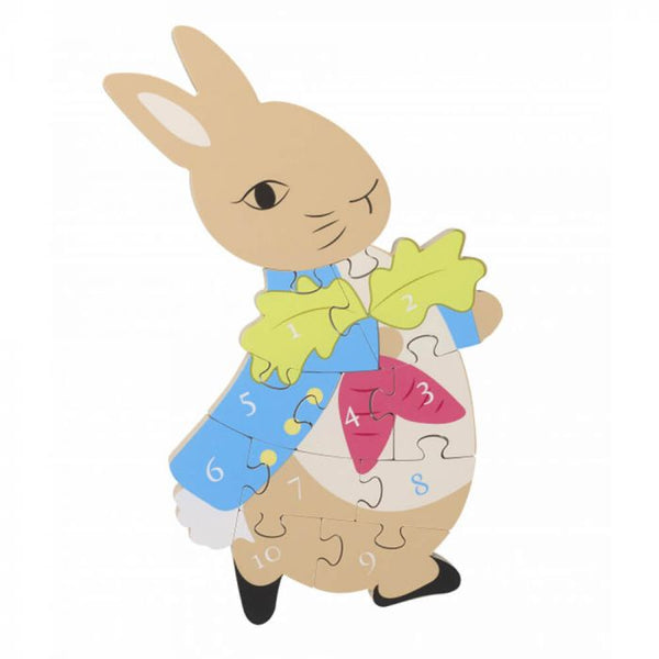 BEATRIX POTTER  PETER RABBIT NUMBER PUZZLE