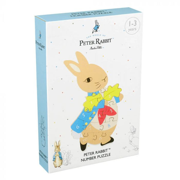 BEATRIX POTTER  PETER RABBIT NUMBER PUZZLE