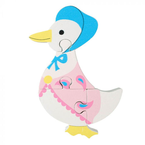 BEATRIX POTTER  JEMIMA PUDDLE-DUCK WOODEN PUZZLE