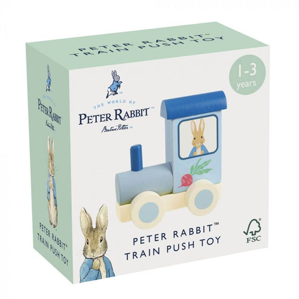 BEATRIX POTTER  PETER RABBIT TRAIN PUSH TOY