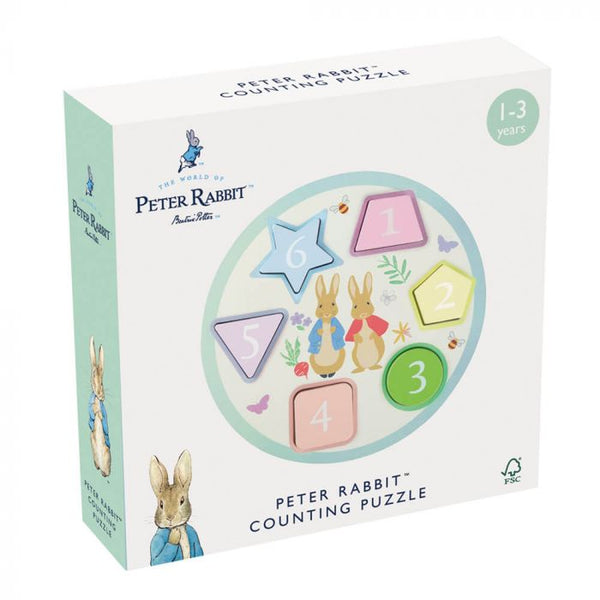 BEATRIX POTTER  PETER RABBIT COUNTING PUZZLE