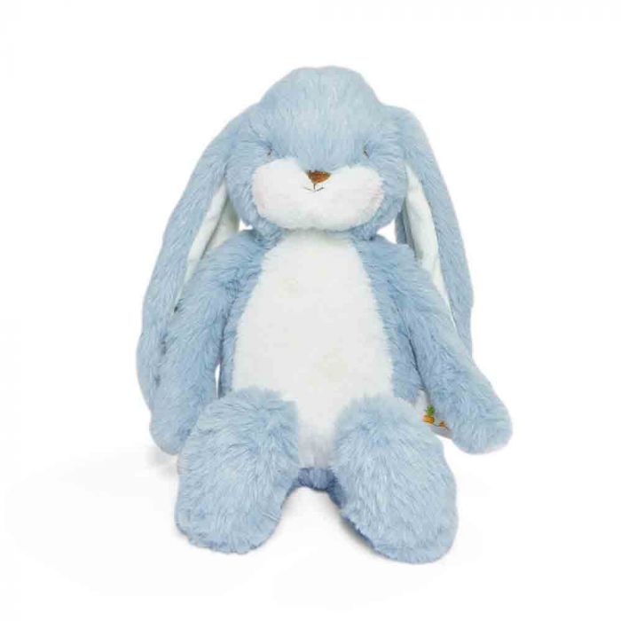 BUNNIES BY THE BAY  LITTLE FLOPPY NIBBLE BUNNY MAUI BLUE - MEDIUM 30cm