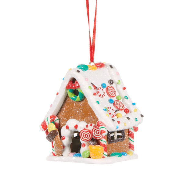 Holly & Ivy Led Party Mix Candy House Hanging