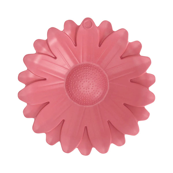 Bamboo Bird Bath - Sunflower Pink