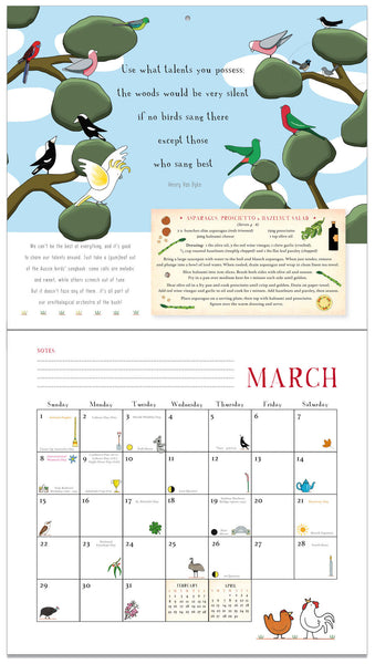 Red Tractor Designs -  ‘Our Year in Australia’ 2026 Calendar