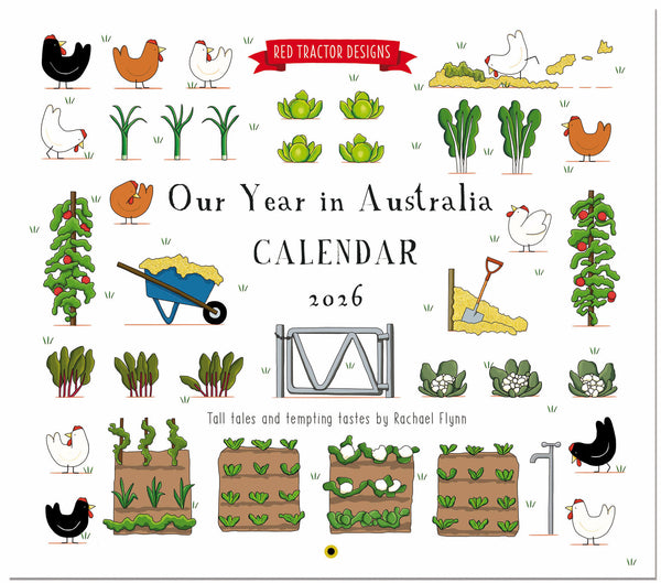 Red Tractor Designs -  ‘Our Year in Australia’ 2026 Calendar