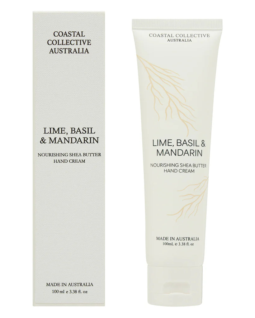 Coastal Collective Australia 100ML LIME, BASIL & MANDARIN HAND CREAM
