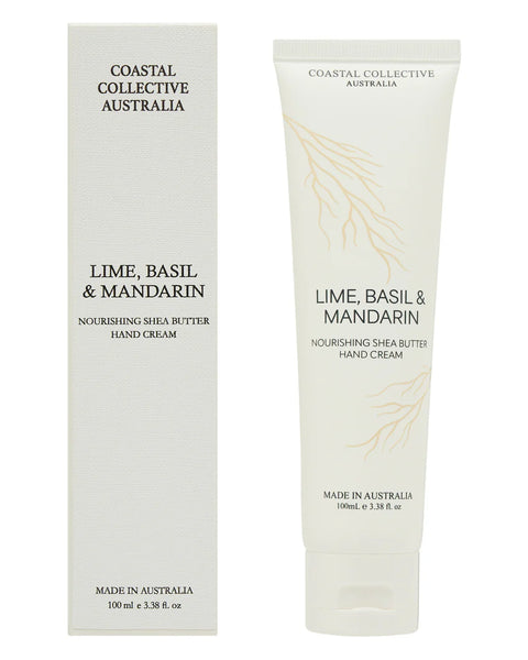 Coastal Collective Australia 100ML LIME, BASIL & MANDARIN HAND CREAM