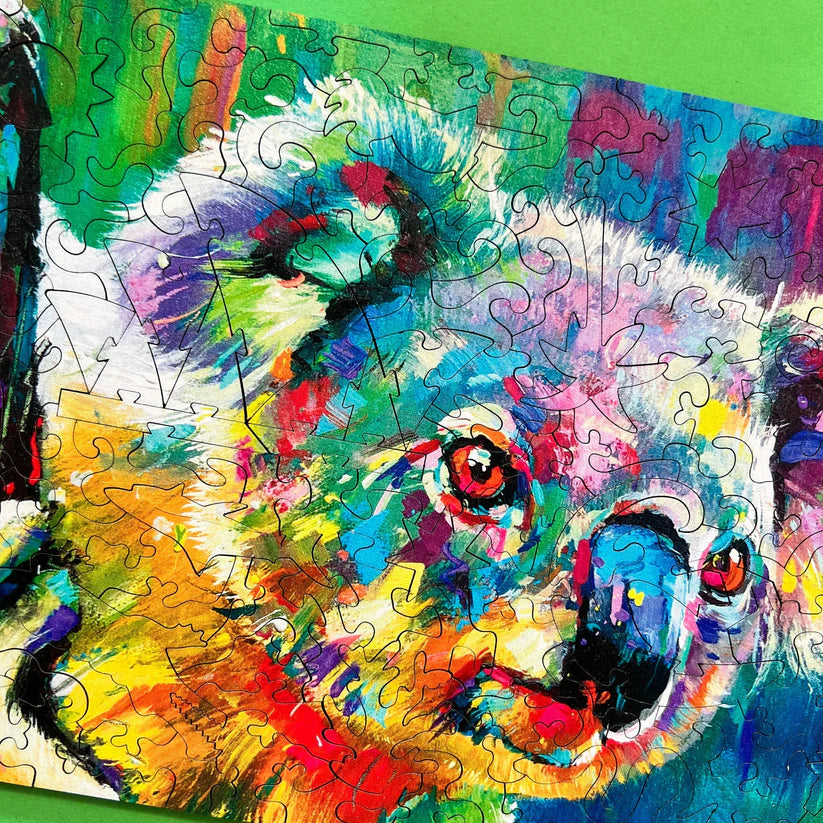 TWIGG Wooden Jigsaw Puzzle - 168 pieces - Cuddly Koala Original Artwork