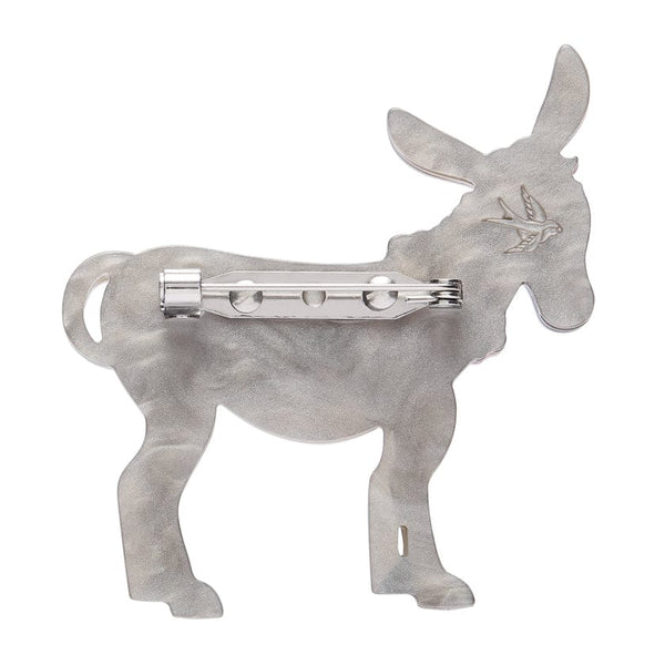 ERSTWILDER - Devoted Donkey Brooch