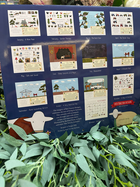 Red Tractor Designs -  ‘Our Year in Australia’ 2026 Calendar