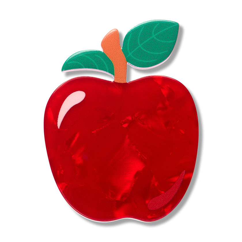 Erstwilder - Apple Simplified Mini Brooch