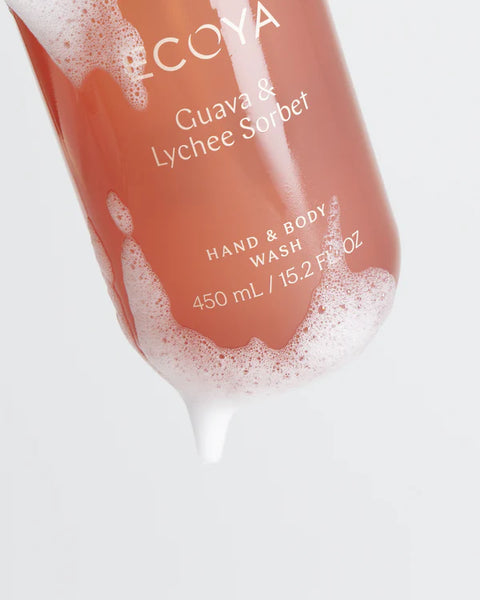 Ecoya Gift Set Guava & Lychee Sorbet Bathroom Edit