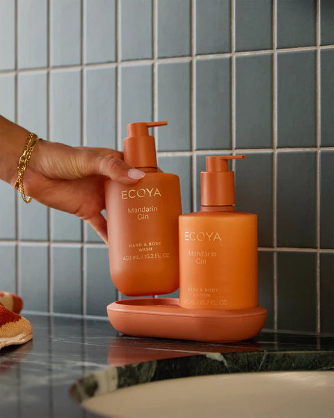 Ecoya Gift Set  Mandarin Gin Bathroom Edit