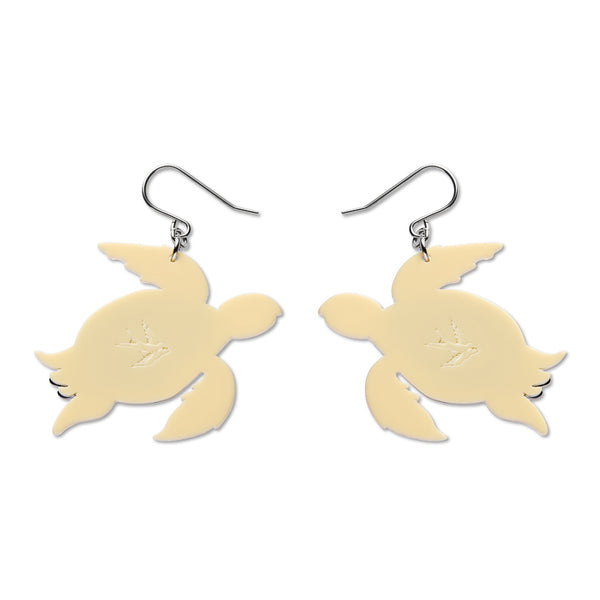 ERSTWILDER - Hawksbill Turtle Drop Earrings