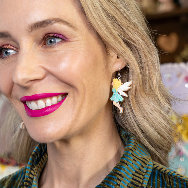 Erstwilder - Silky The Fairy Drop Earrings