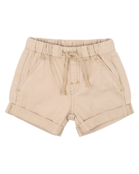 Fox & Finch Caramel Twill Shorts