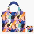 LOQI Glitter Power Sisters Reusable Shopping Bag