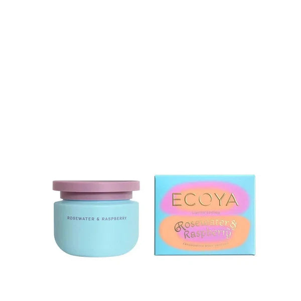 ECOYA High Summer Limited Edition Rosewater & Raspberry 150g Body Souffle