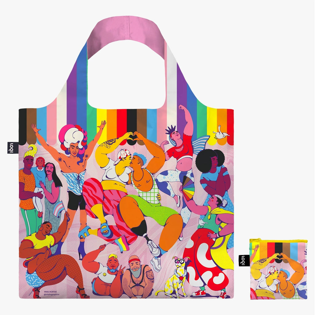 LOQI Inma Hortas Pride Reusable Shopping Bag