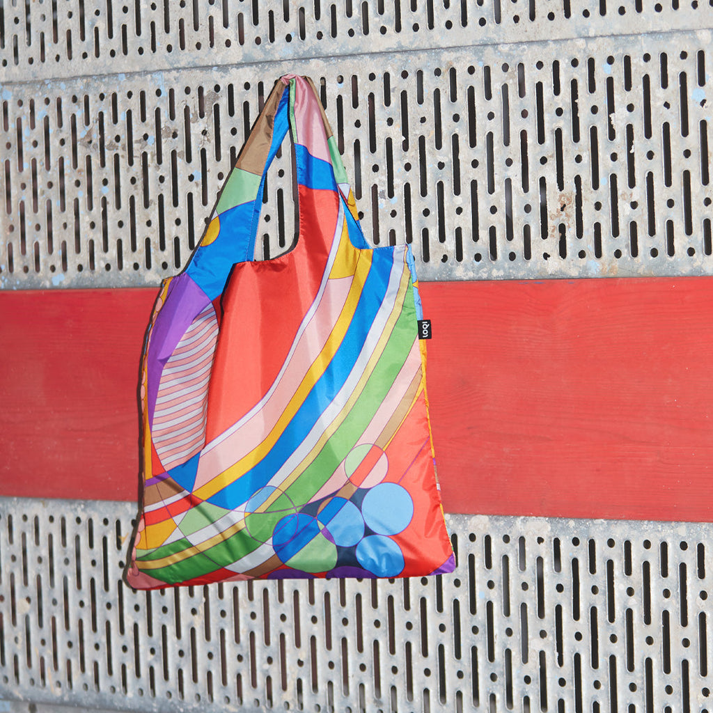 LOQI Frank Lloyd Wright March Balloons Reusable Shopping Bag