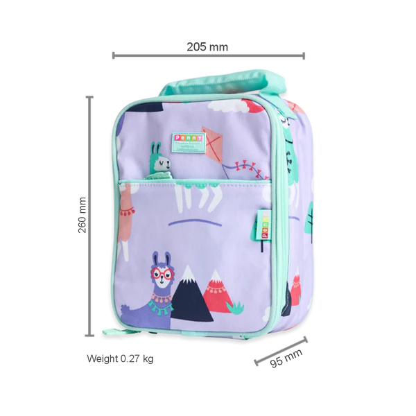 Penny Scallan Large Insulated Lunch Bag - Loopy Llama