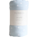 Alimrose Muslin Swaddle — Starry Night Baby Blue