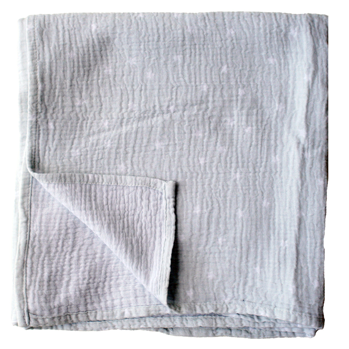 Alimrose Muslin Swaddle — Starry Night Dove Grey