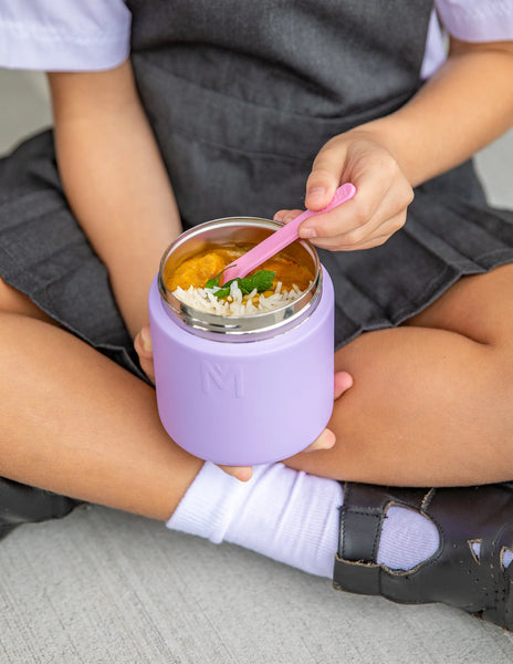 MontiiCo Insulated Food Jar - Lilac 400 ml