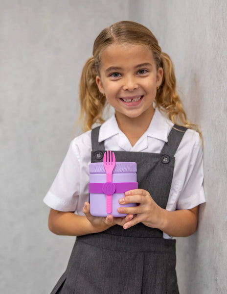 MontiiCo Insulated Food Jar - Lilac 400 ml