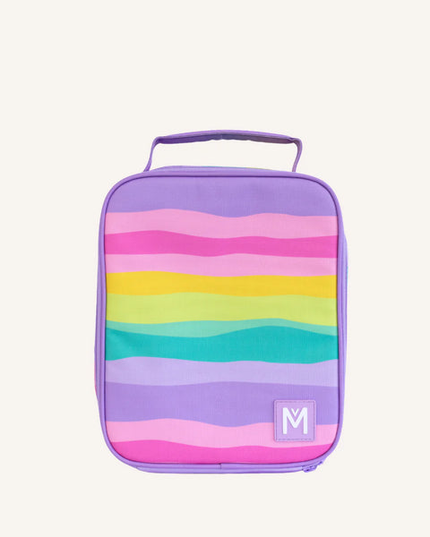 MontiiCo Large Insulated Lunch Bag - Sorbet Sunrise