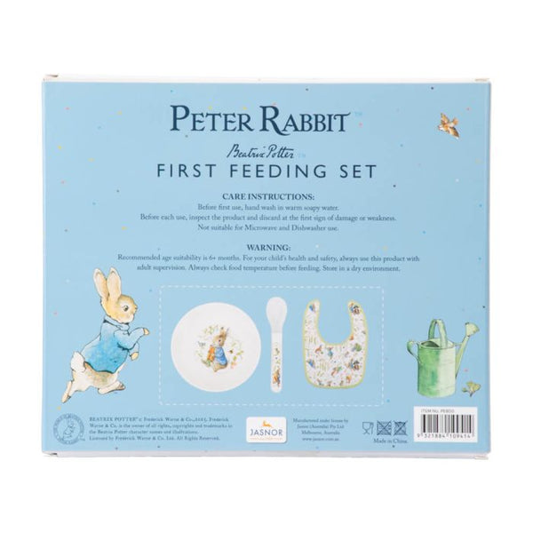 BEATRIX POTTER  PETER RABBIT FIRST FEEDING SET