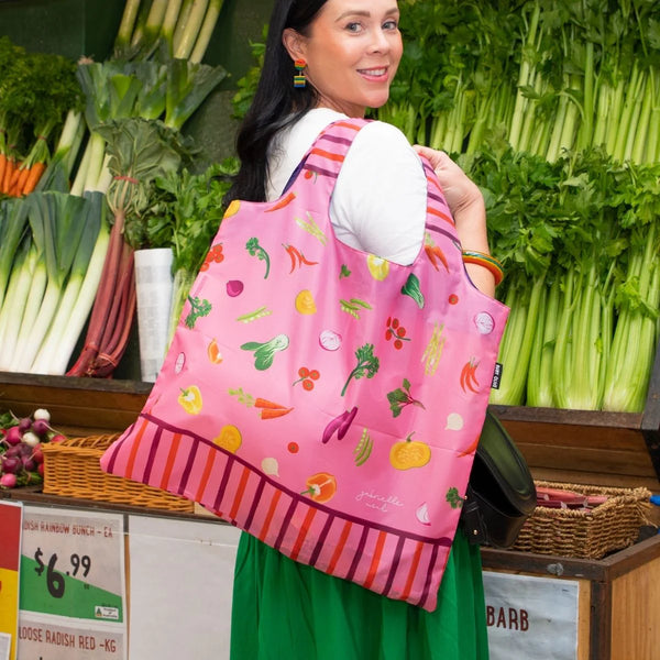Shopper Bag Ruby Olive x Gabrielle Neil Harvest Stripe