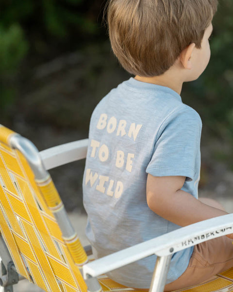 Minhaha Fox & Finch WILDLINGS BORN TO BE WILD TEE