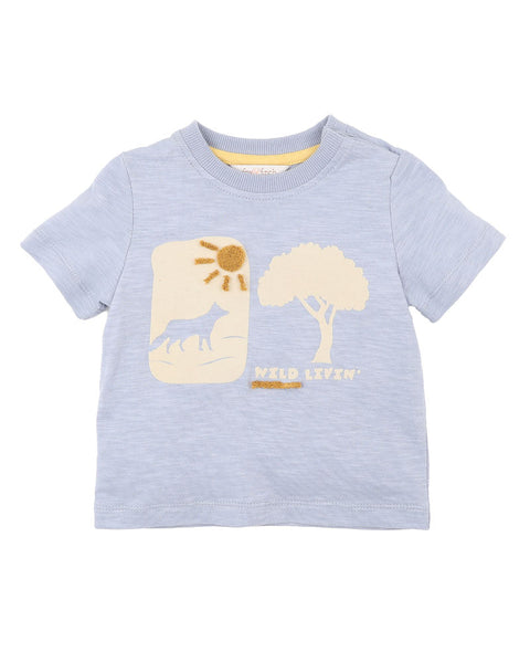 Minhaha Fox & Finch WILDLINGS BORN TO BE WILD TEE