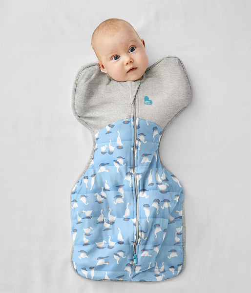 Love To Dream - Swaddle Up™ Quilted Cotton 2.5 TOG Silly Goose Dusty Blue