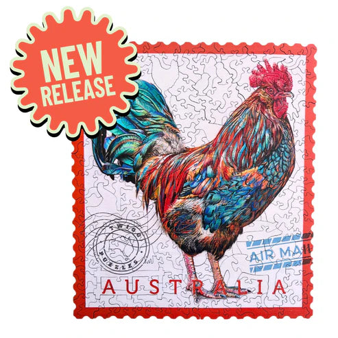 Twigg Puzzles  202-pieces - Chook - Sally Edmonds