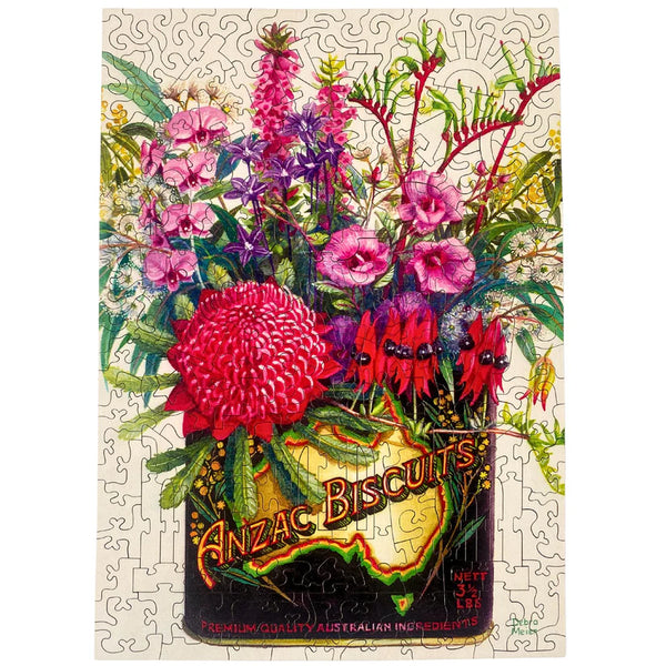 Twigg - Wooden Jigsaw Puzzle - 245 pieces - State Floral Emblems - Debra Meier