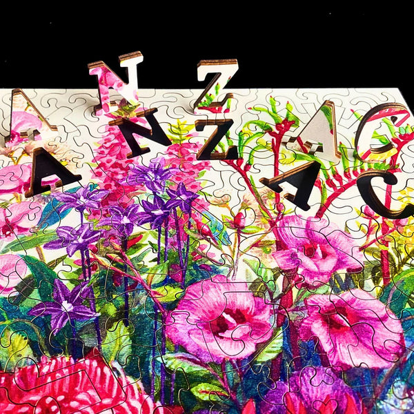 Twigg - Wooden Jigsaw Puzzle - 245 pieces - State Floral Emblems - Debra Meier
