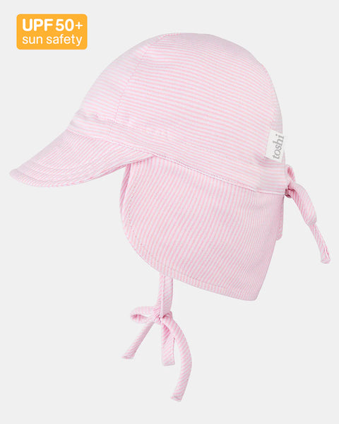 Toshi - Flap Cap / Baby Blush