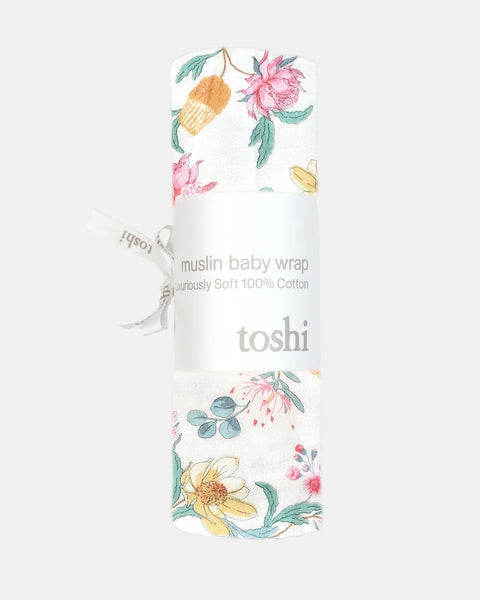 Toshi Wrap Knit Down Under - Waratah Dawn