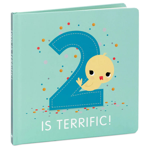 Books Two Is Terrific! Birthday Book