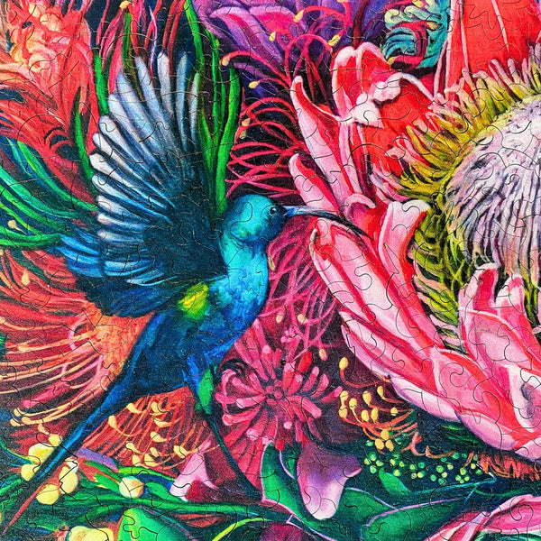 TWIGG Wooden Jigsaw Puzzle - 718 Pieces - Nectar - Jana Aspeling Original Artwork