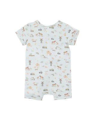 Minhaha Bébé FARM ECOCOSY SS ZIPSUIT