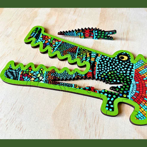 Twigg Puzzles  80-pieces Crikey! Croc