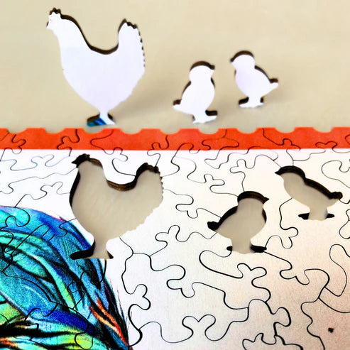 Twigg Puzzles  202-pieces - Chook - Sally Edmonds