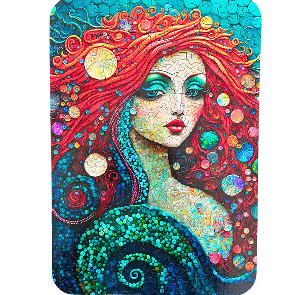 TWIGG Wooden Jigsaw Puzzle - 318 pieces - Mesmerising Mermaid