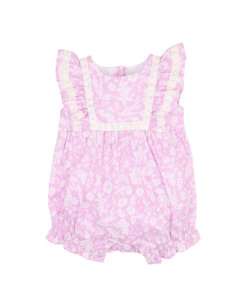 Minhaha Bébé ZARA LILAC PRINT ROMPER