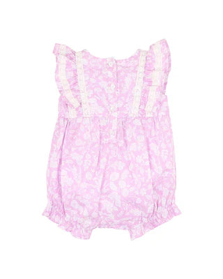 Minhaha Bébé ZARA LILAC PRINT ROMPER