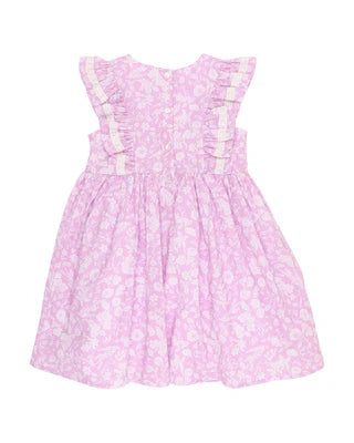 Minhaha Bébé ZARA LILAC PRINT DRESS 3-7R